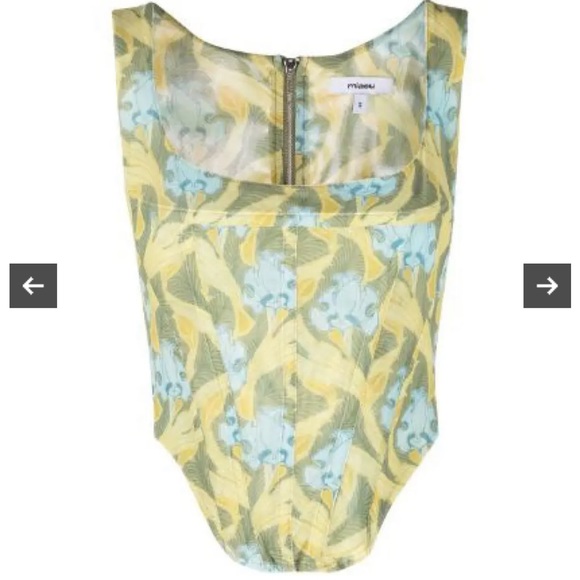 Miaou Tops - Miaou Campbell corset Art Nouveau